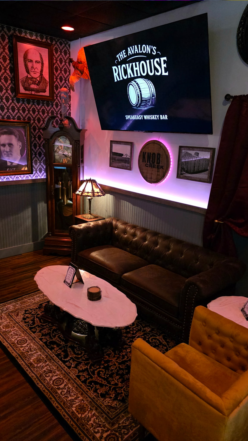 Avalon Ale House Rickhouse Speakeasy Speak Easy Whiskey Bar Hanover PA 17331 Florida Inspired Bar and Restaurant Nightlife Live Music