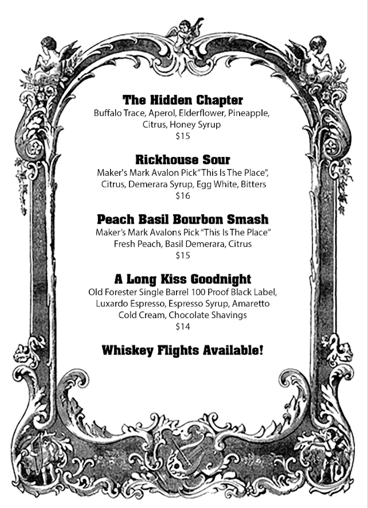 Avalon Ale House Rickhouse Speakeasy Speak Easy Whiskey Bar Hanover PA 17331 Florida Inspired Bar and Restaurant Nightlife Live Music
